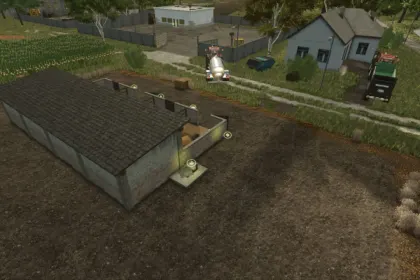 Свинарник Balkan для Farming Simulator 25