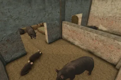 Свинарник Balkan для Farming Simulator 25 — 2