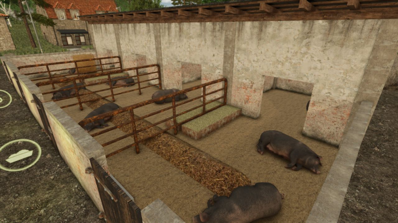 Свинарник Balkan для Farming Simulator 25