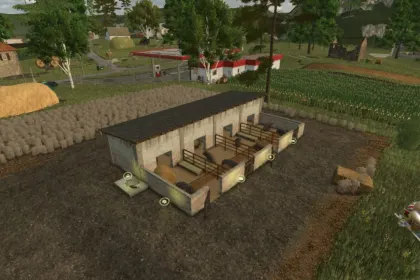 Свинарник Balkan для Farming Simulator 25 — 4