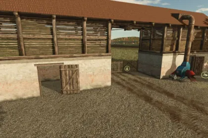 Склад Balkan Hay Loft для Farming Simulator 25