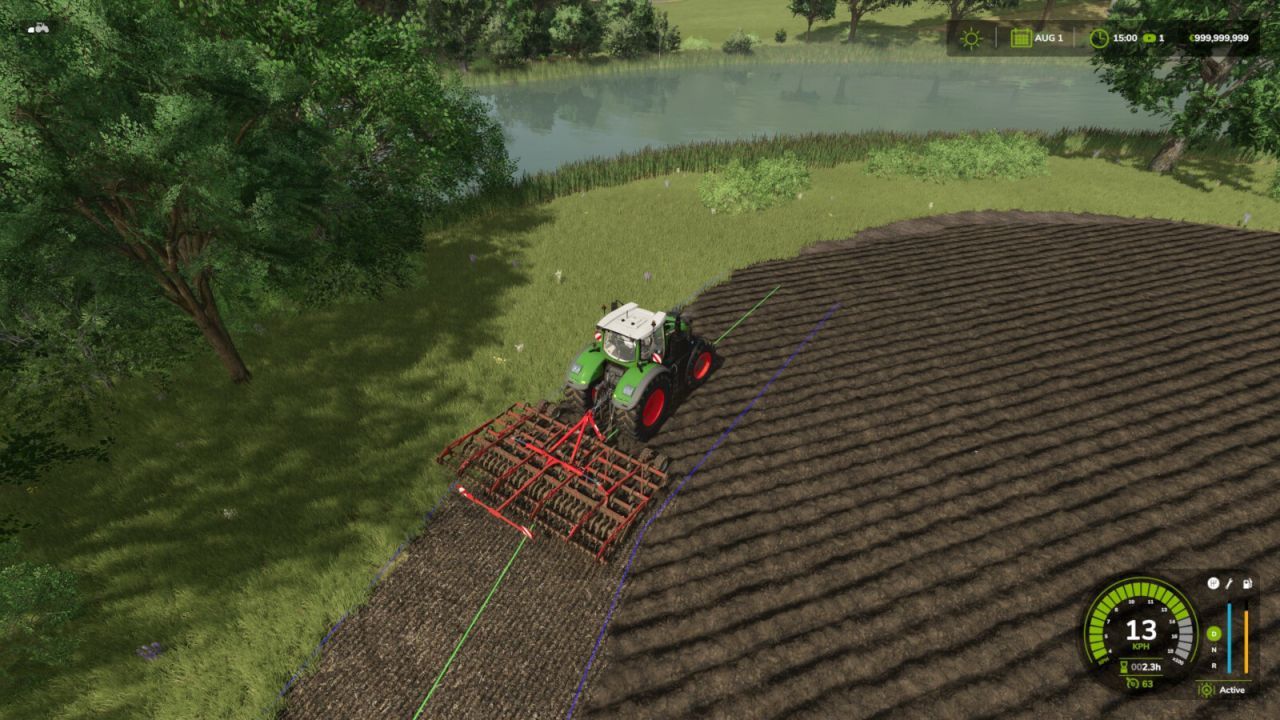 GPS Асистент для Farming Simulator 25