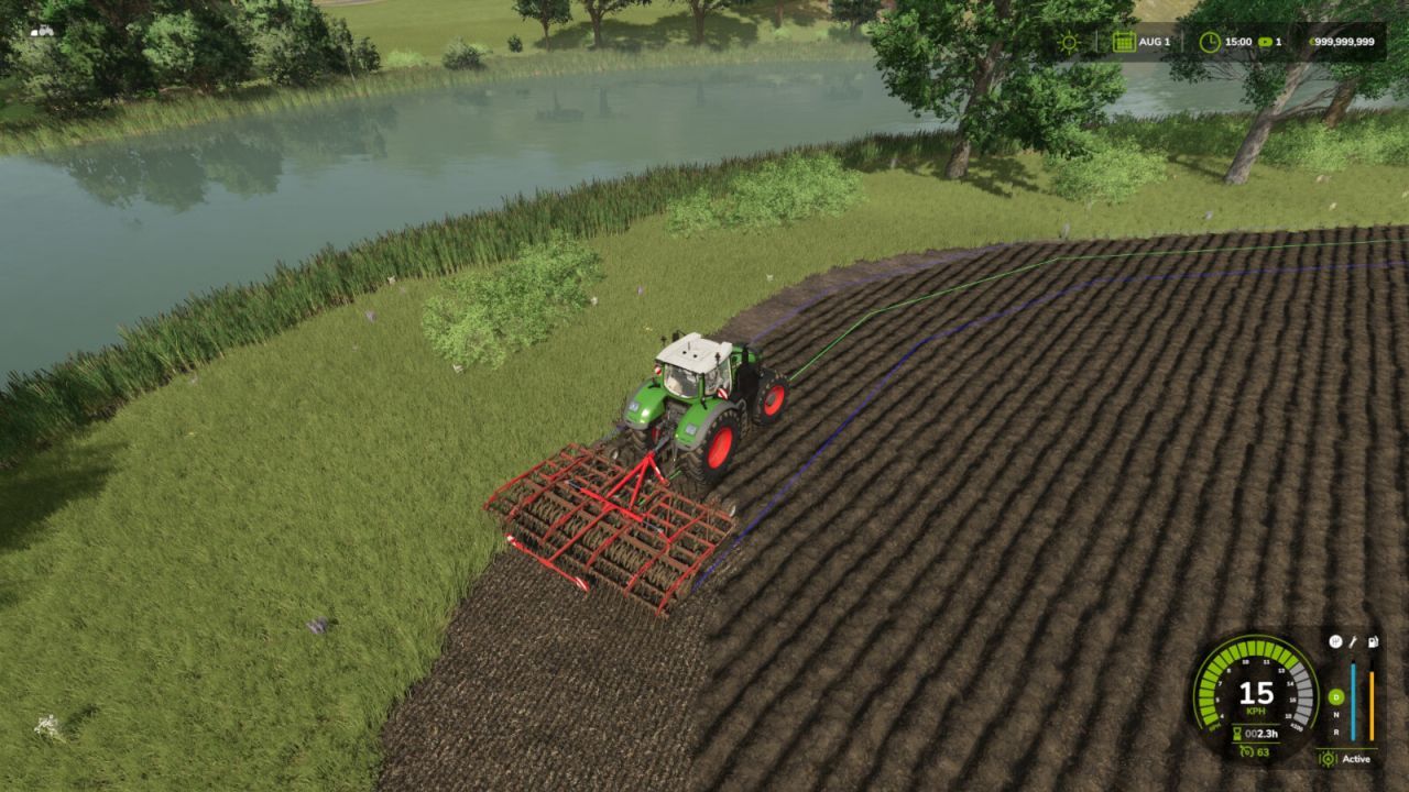 GPS Асистент для Farming Simulator 25