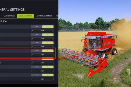 Налаштування пилу та ґрунту для Farming Simulator 25 — 1