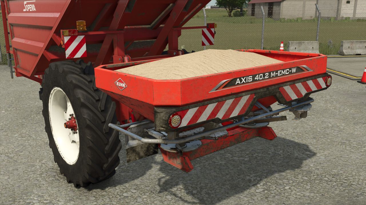 Rozrzutnik nawozów Kuhn Axis 402 do Farming Simulator 25