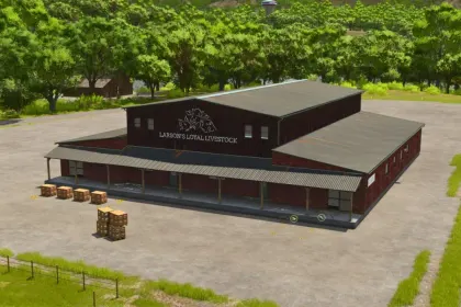 Реалістична Бійня BUTCHER для Realistic Livestock у Farming Simulator 25 — 2