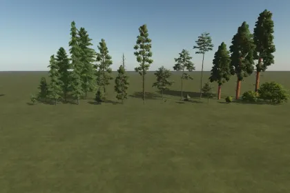 Mapa Empty Template Maps Multifruit Pack do Farming Simulator 25 — 1