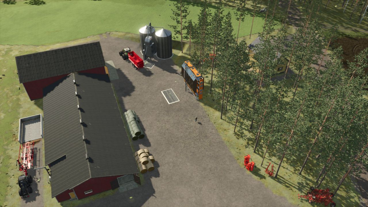 Сушарка та очищувач зерна для Farming Simulator 25