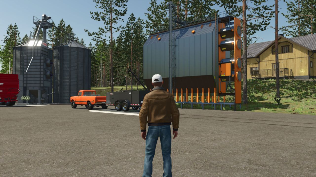 Сушарка та очищувач зерна для Farming Simulator 25