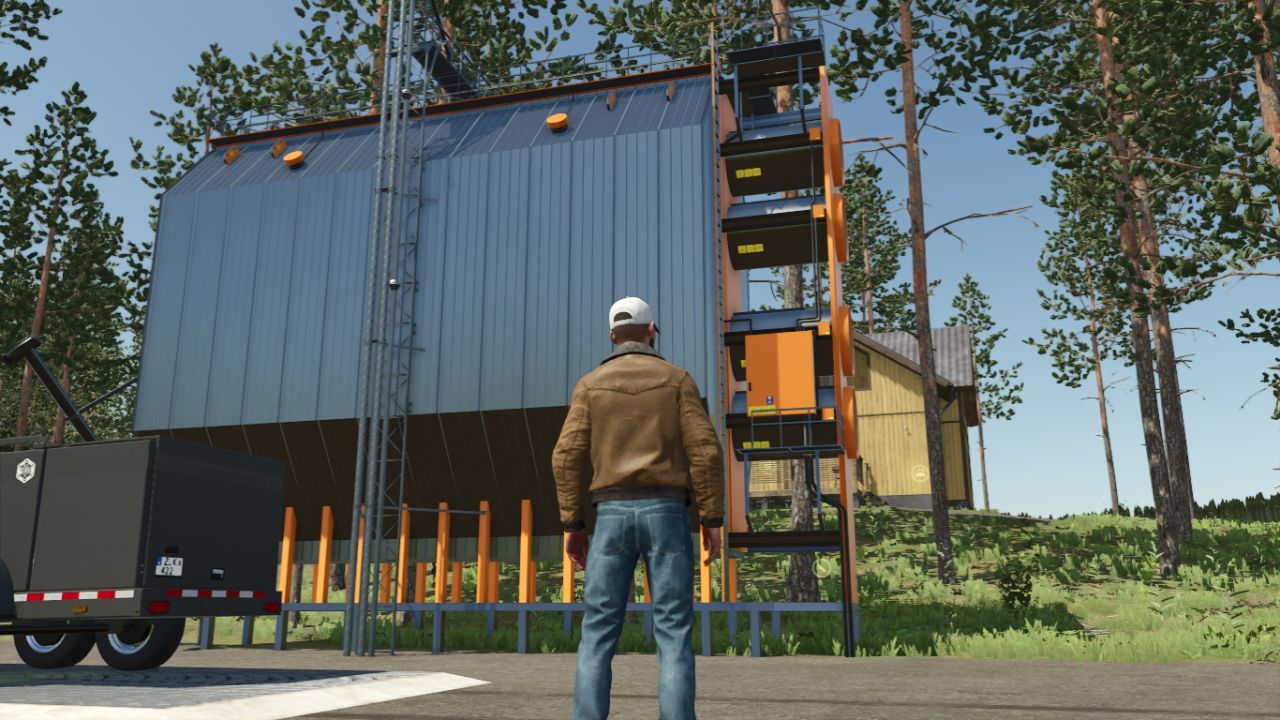 Сушарка та очищувач зерна для Farming Simulator 25