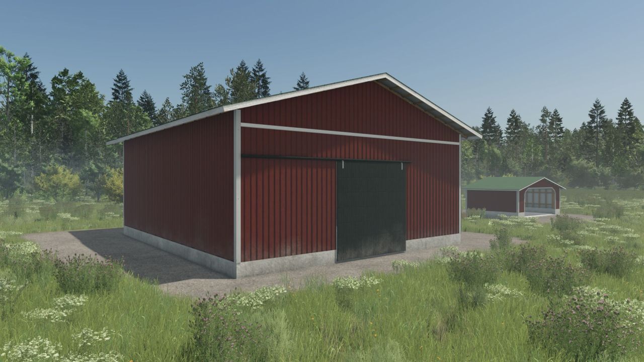 New Square Shed for Equipment in Farming Simulator 25