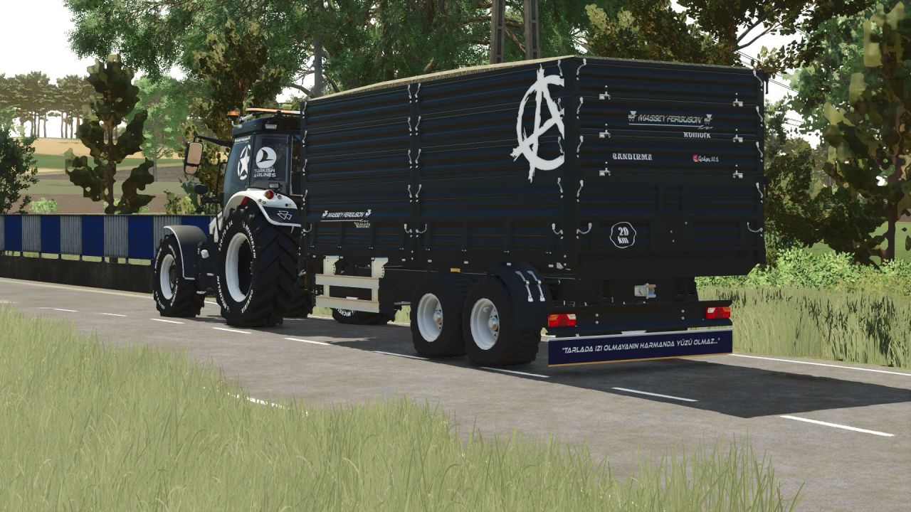 Причіп Rodoston Romork Fuar для Farming Simulator 25