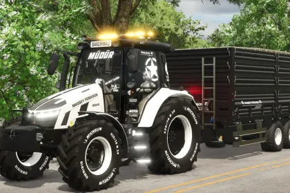 Трактор Massey Ferguson 5S Fuar для Farming Simulator 25 — 3