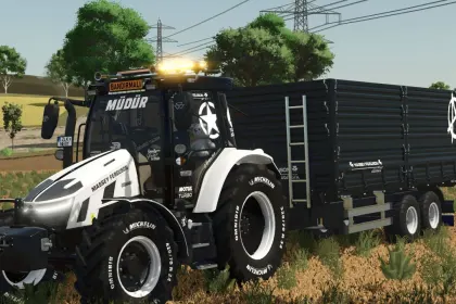 Трактор Massey Ferguson 5S Fuar для Farming Simulator 25 — 4