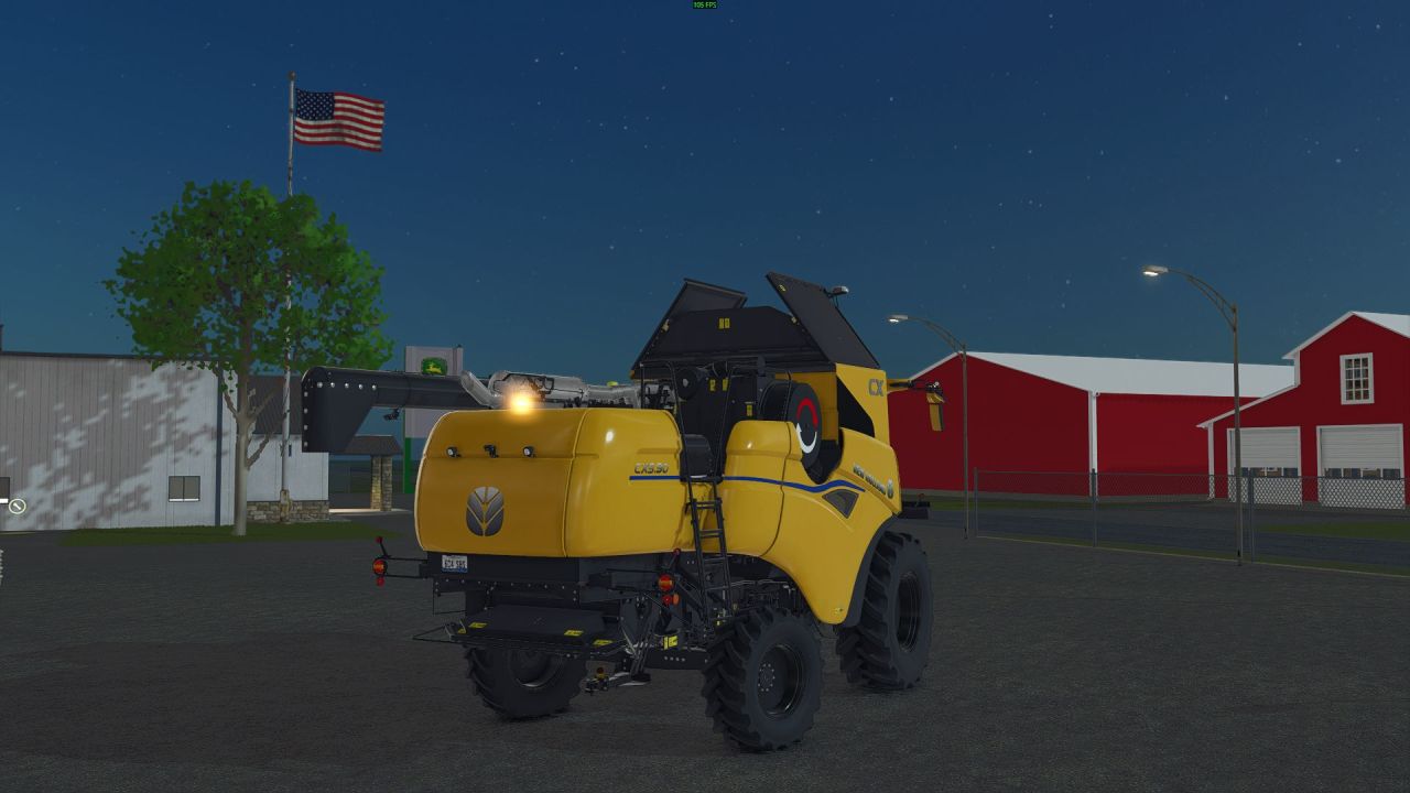 Комбайн New Holland CX для Farming Simulator 25