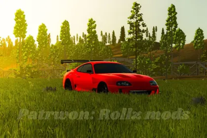 Автомобіль Toyota Supra Mk4 для Farming Simulator 25