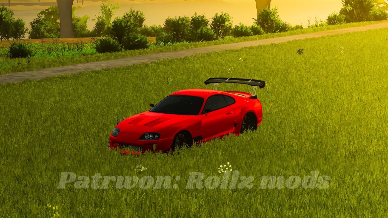 Автомобіль Toyota Supra Mk4 для Farming Simulator 25