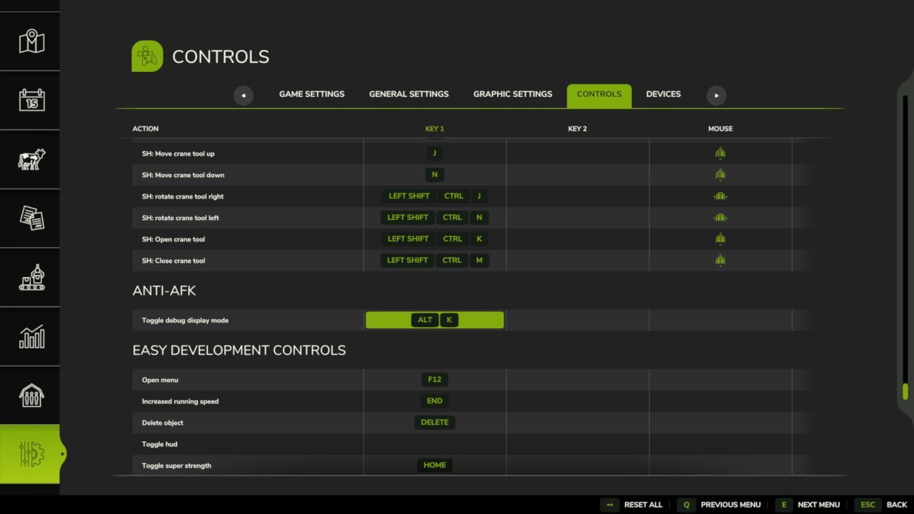 Скрипт Anti-AFK для Farming Simulator 25