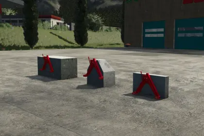 Пакет бетонних ваг для Farming Simulator 25 — 2