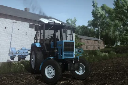Legendärer Traktor MTZ 801 für Farming Simulator 25 — Einstellungen und Interaktiv