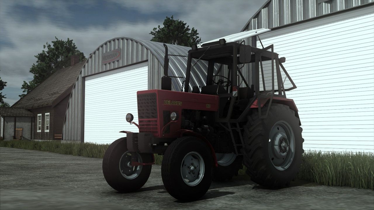 Legendarny Traktor MTZ 801 do Farming Simulator 25 — Ustawienia i Interaktywność