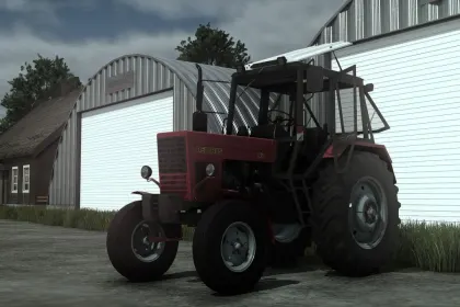Legendarny Traktor MTZ 801 do Farming Simulator 25 — Ustawienia i Interaktywność — 2