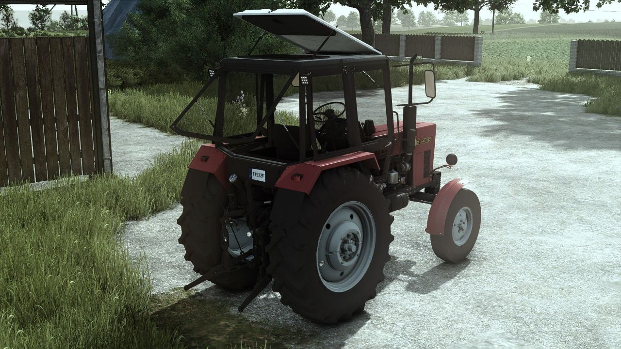 Legendarny Traktor MTZ 801 do Farming Simulator 25 — Ustawienia i Interaktywność