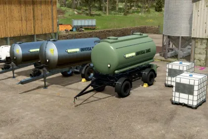 Універсальний бак пак від TWFT для Farming Simulator 25 — 1