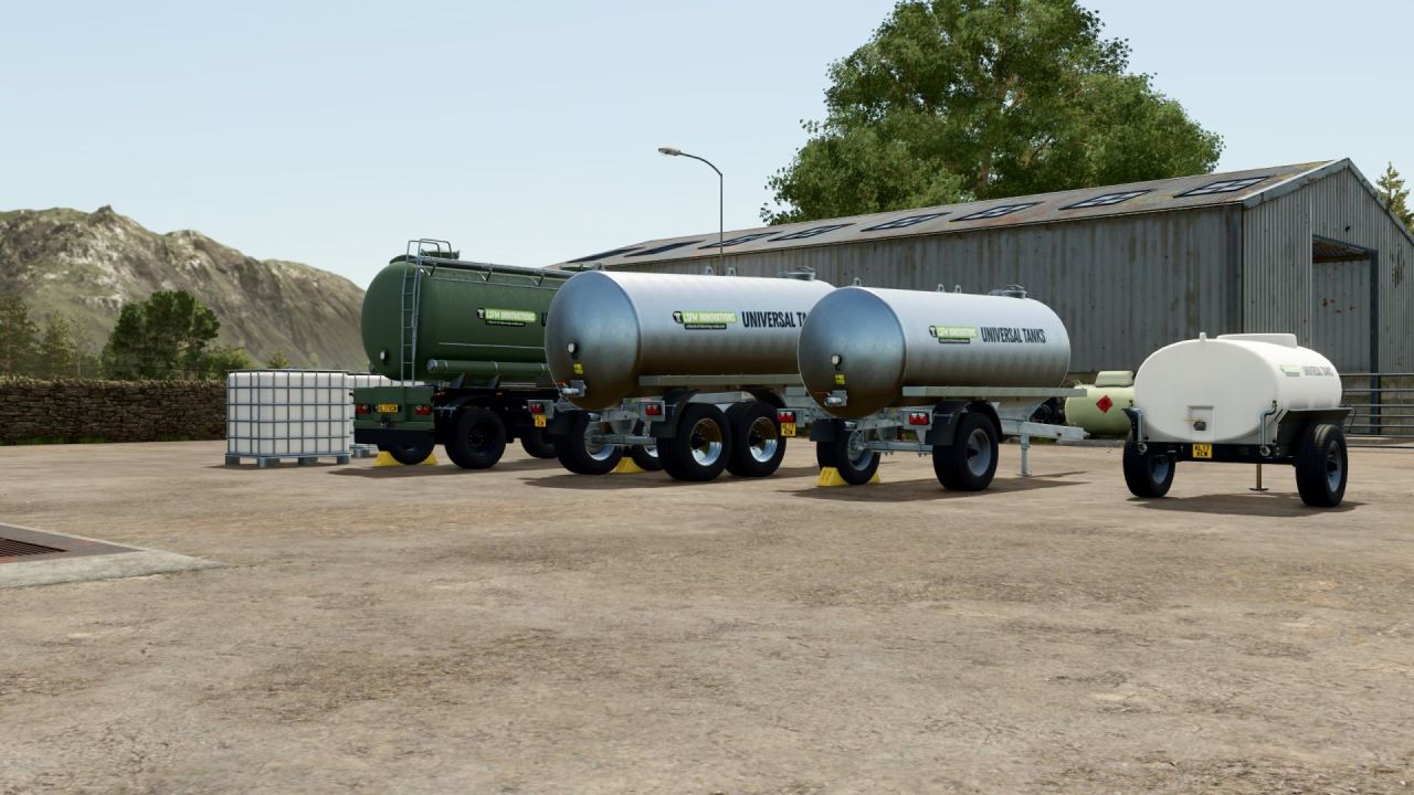 Універсальний бак пак від TWFT для Farming Simulator 25