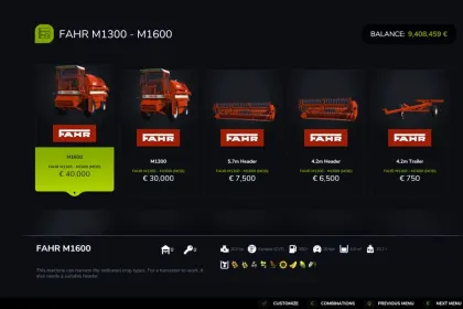 Пакет Fahr для Farming Simulator 25 — 4