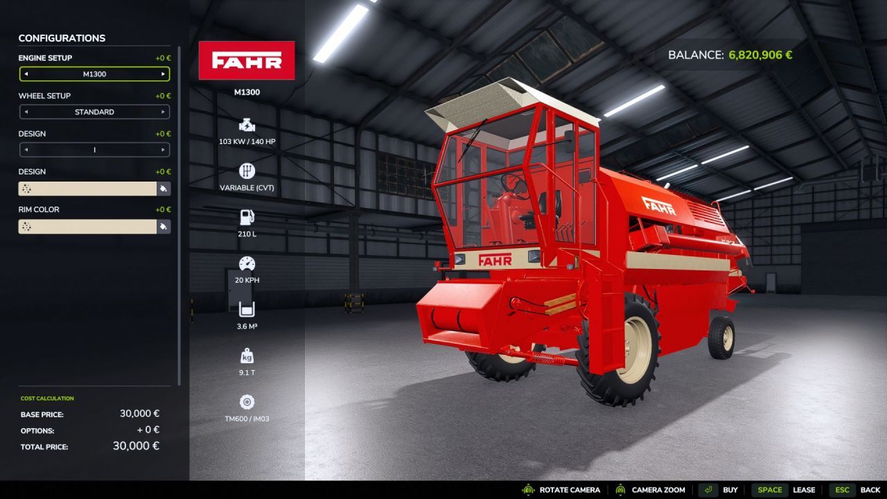 Пакет Fahr для Farming Simulator 25