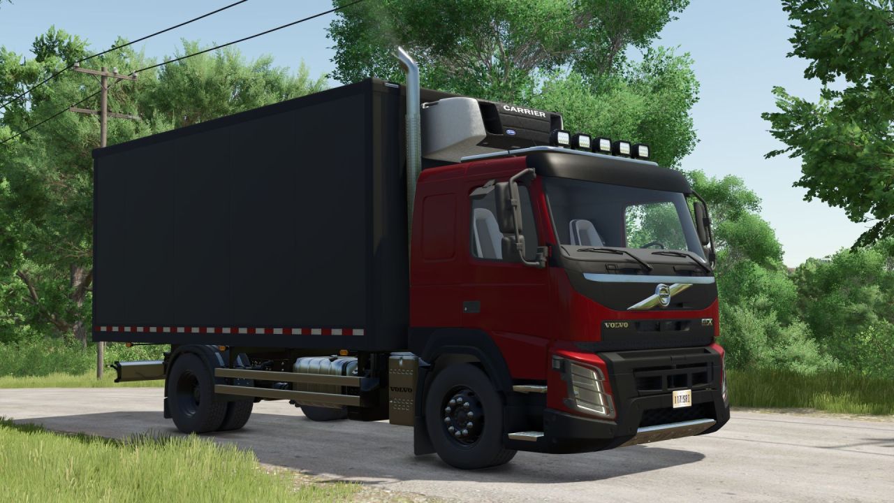 Mocna Ciężarówka Volvo FMX do Transportu Palet i Bel w Farming Simulator 25