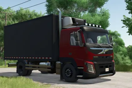 Mocna Ciężarówka Volvo FMX do Transportu Palet i Bel w Farming Simulator 25 — 2