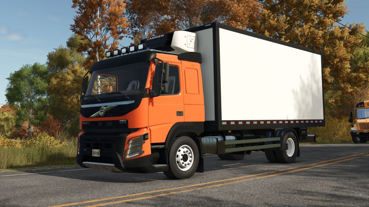Mocna Ciężarówka Volvo FMX do Transportu Palet i Bel w Farming Simulator 25