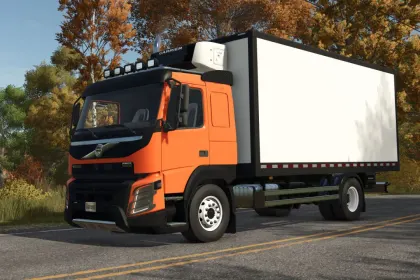 Mocna Ciężarówka Volvo FMX do Transportu Palet i Bel w Farming Simulator 25 — 3