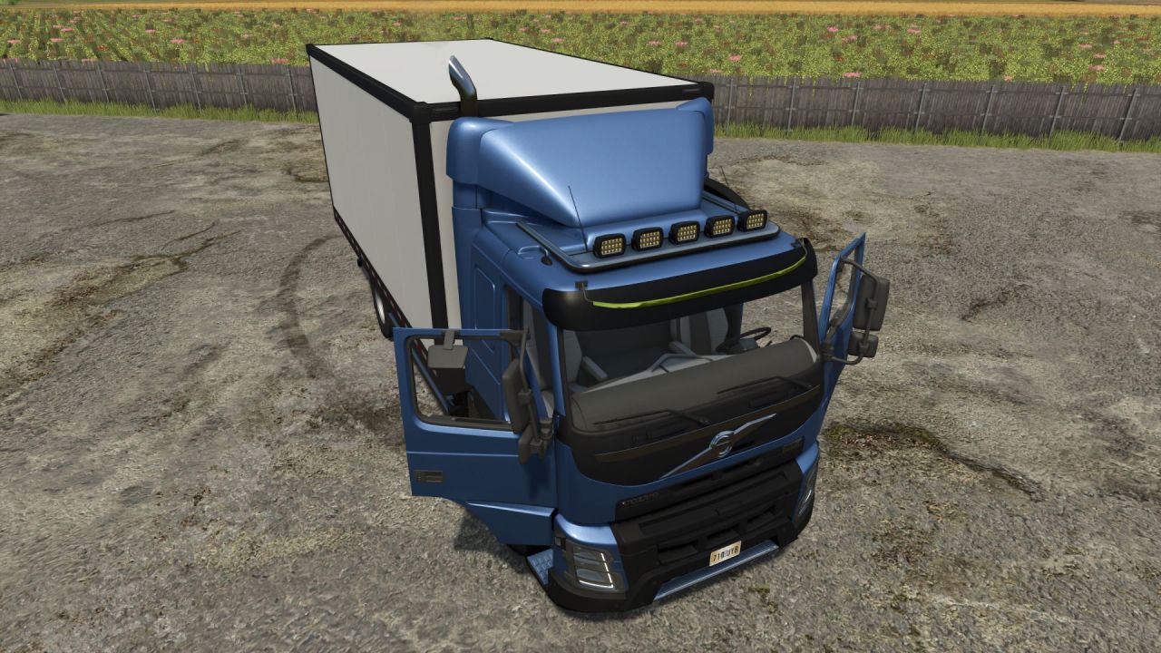 Mocna Ciężarówka Volvo FMX do Transportu Palet i Bel w Farming Simulator 25