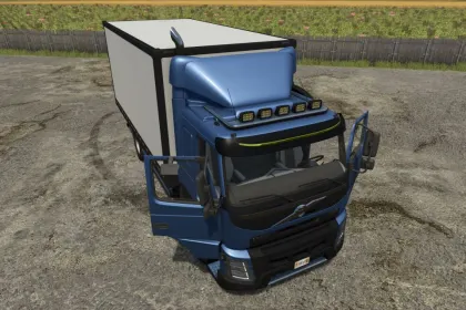 Mocna Ciężarówka Volvo FMX do Transportu Palet i Bel w Farming Simulator 25 — 6