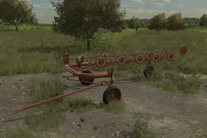 Rake AGROMET "FAMAROL" SŁUPSK Z216 for Farming Simulator 22