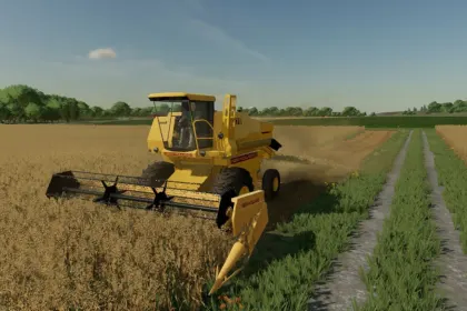 Harvester New Holland 8070 for Farming Simulator 22
