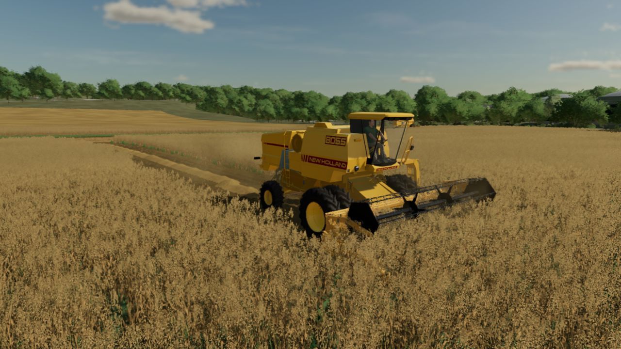 Harvester New Holland 8070 for Farming Simulator 22