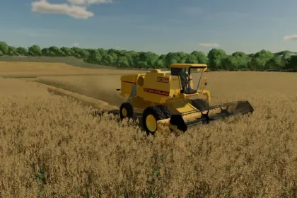 Harvester New Holland 8070 for Farming Simulator 22 — 3