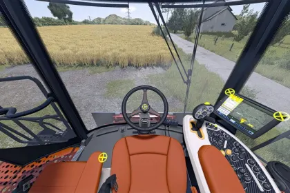 Zbieracz Case Axial Flow 150 Series do Farming Simulator 25 — 3