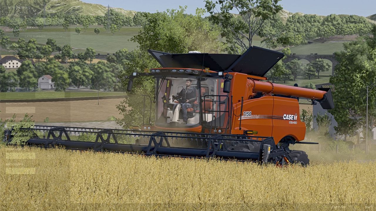 Zbieracz Case Axial Flow 150 Series do Farming Simulator 25