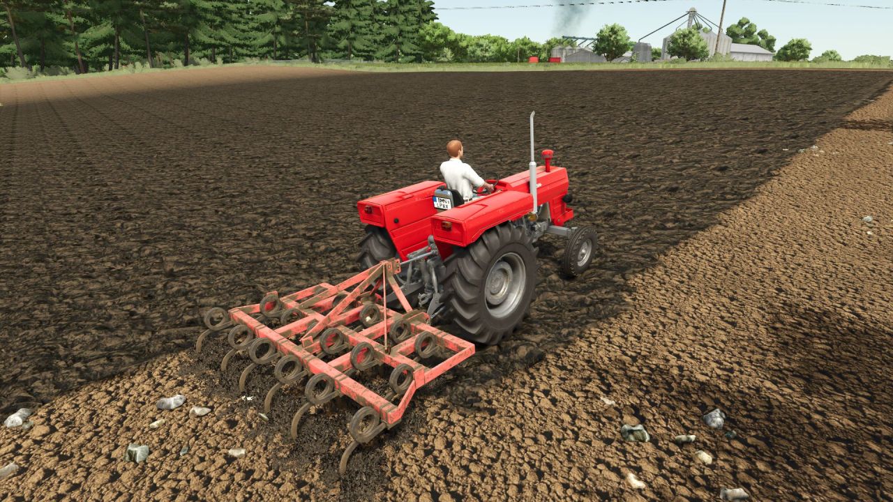 Культиватор DOĞSAN 17 для Farming Simulator 25