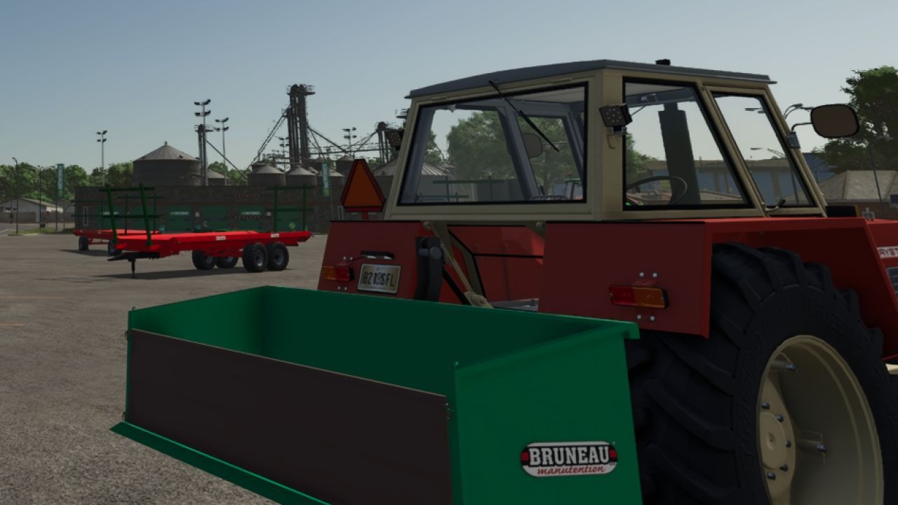 Скип Bruneau 3-точковий для Farming Simulator 25