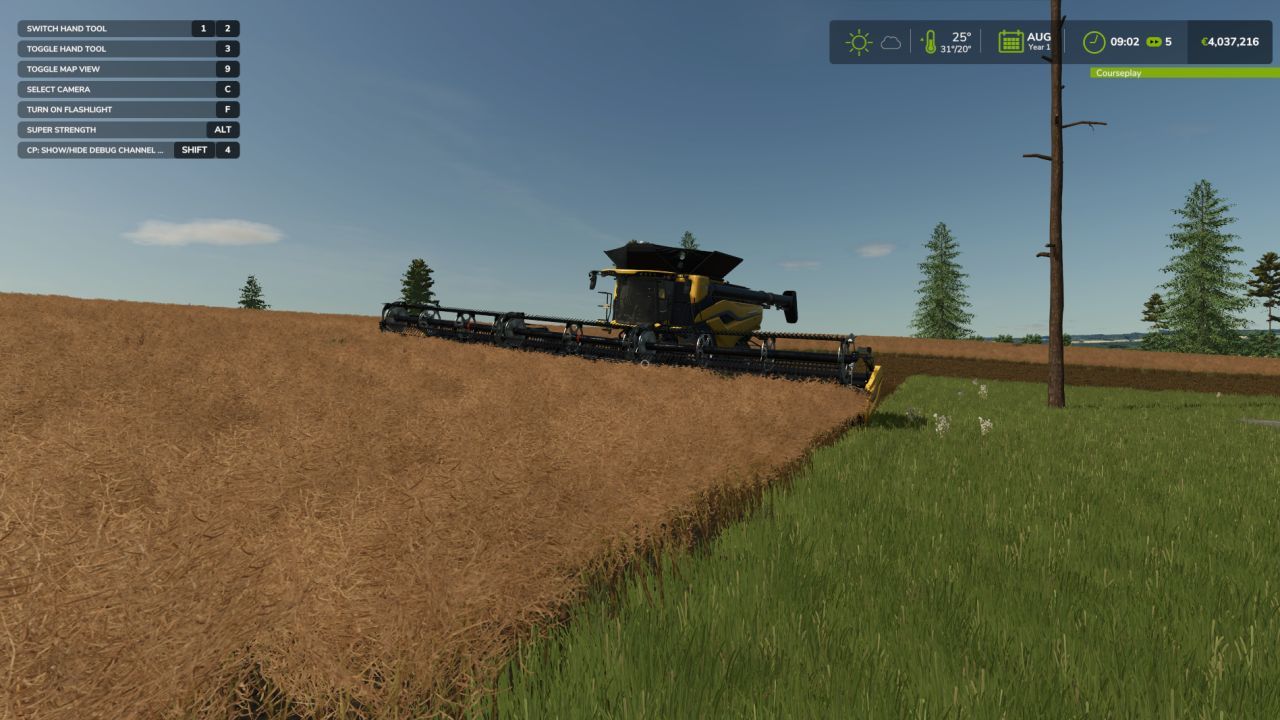 Karte Birch Run für Farming Simulator 25