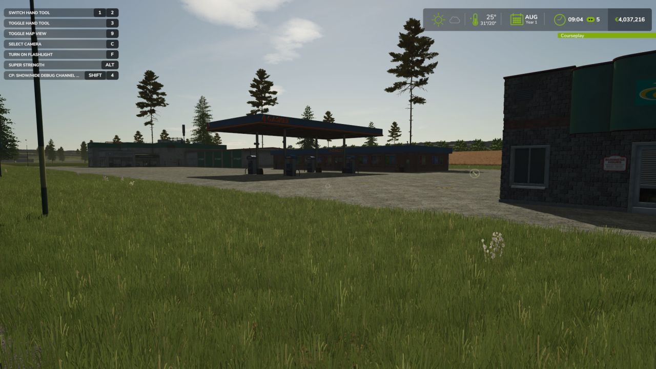 Karte Birch Run für Farming Simulator 25