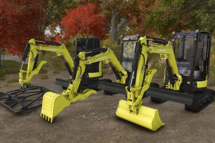 Koparka Yanmar Vio 27-6 do Farming Simulator 25