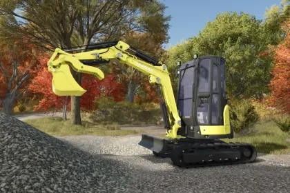 Екскаватор Yanmar Vio 27-6 для Farming Simulator 25 — 2