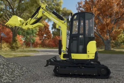 Екскаватор Yanmar Vio 27-6 для Farming Simulator 25 — 3